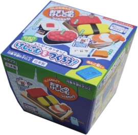 Kutsuwa Eraser Kit DIY Sushi