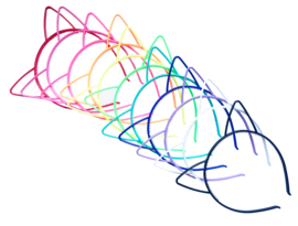Kawaii Cat Ears - pick your color