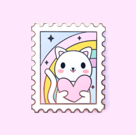 Pin - Cat Stamp