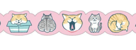 Washi tape -  Nyanbanban Cat Die-Cut