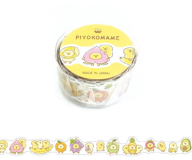 Washi tape -  Piyoko Beans Series Die-Cut Fruit