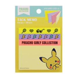 Sticky Notes Pikachu Girly Collection Yellow