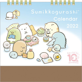 Desk calendar - San-X Sumikkogurashi - 2022 picknick