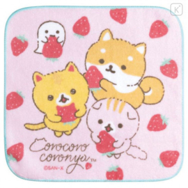 Mini Towel 21 x 21 cm Corocoro Coronya Strawberry Bread