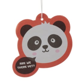 Air freshener Panda - Raspberry