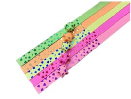 Lucky Star paper Neon Hearts