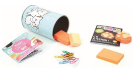DIY Eraser klei in blikje  - Cat Paw set