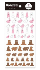 Stickers - Rabbit & Bear