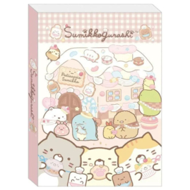 Memoblok book groot Sumikkogurashi Okashiya-san Sweet Shop - Candy House