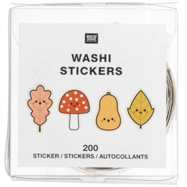 Washi stickers - herfst