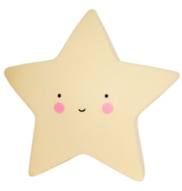 Kawaii lamp star (yellow)
