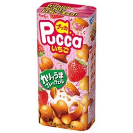 Pucca Strawberry biscuits