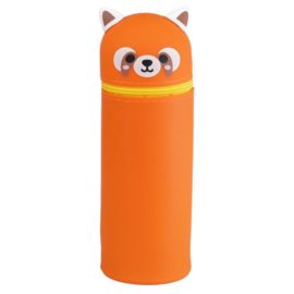 pencil case silicone - Red Panda