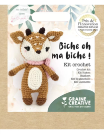 Amigurumi - Crochet Kit Deer - 17 cm