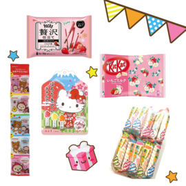 Kawaii Party Pack - Snacks uitdeelverpakkingen Pink 🌸