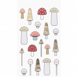 Stickersheets - Kawaii Mushroom