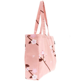Sakura Canvas Shopper - Pink