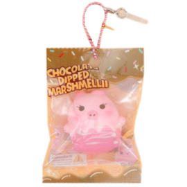 Mini Marshmellii Dipped in Chocolate Squishy