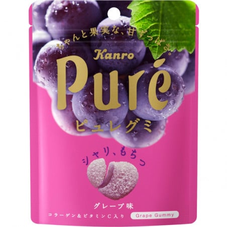 Puré Grape gummy