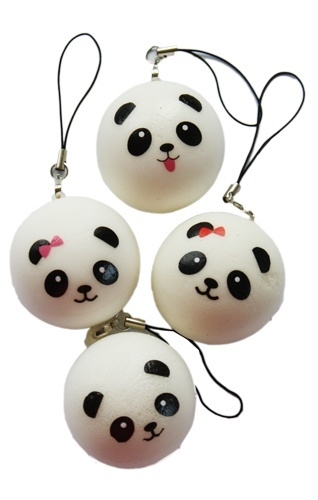Squishy panda bun small - take your pick
