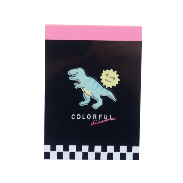 Memopad small -  Colorful Dinosaur