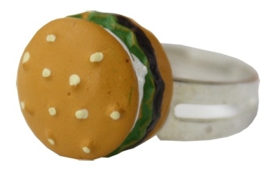 Kawaii ring Hamburger