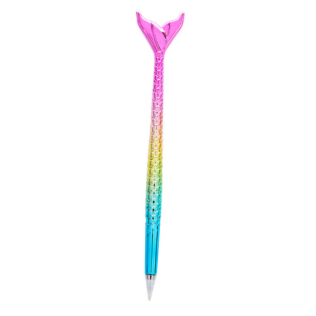 Pen Mermaid Tail Metallic Rainbow