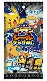 Pokémon Sticker Book Chewing Gum