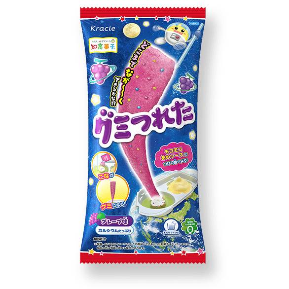Popin Cookin Gummy Tsureta Grape DIY Japanischen Süßigkeiten