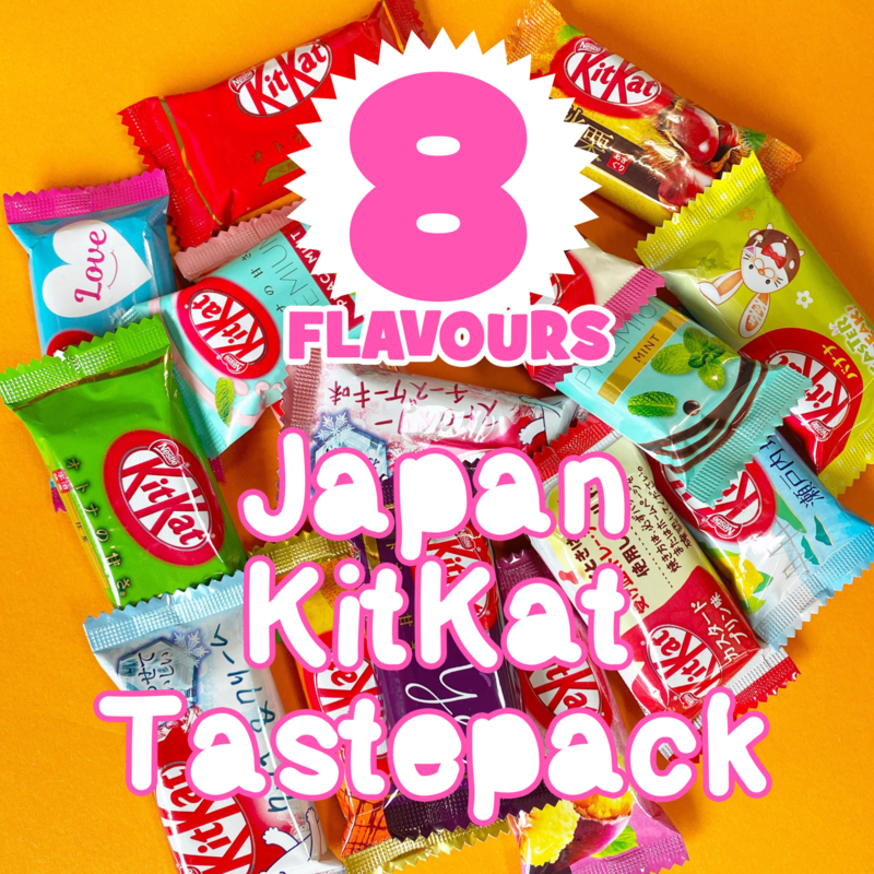 Japanischen KitKat Testpaket - 8 schmecken (surprise!)