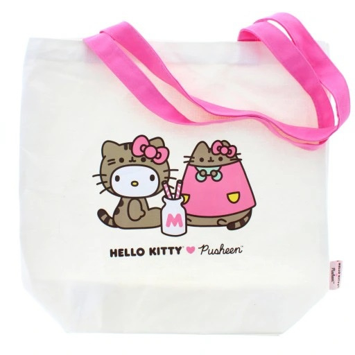 Canvas Shopper - Hello Kitty & Pusheen