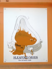 Sleaford Mods loose ends gigposter