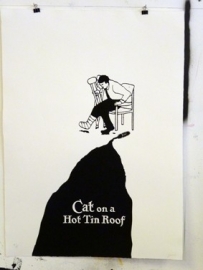 Cat on a hot tin roof