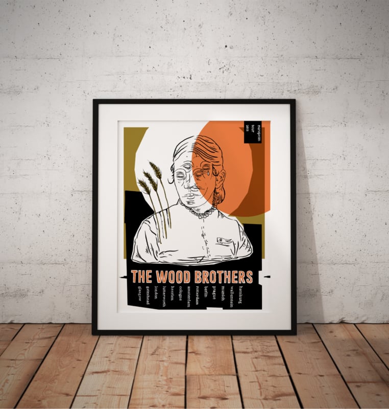 The Wood Brothers tourposter
