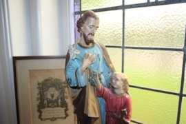 Sint Jozef met kindje Jezus
