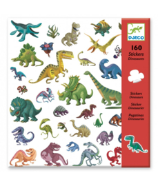 DJECO - 160 stickers Dinosaurussen