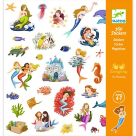 Djeco - Stickers zeemeerminnen