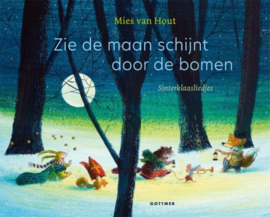 Prentenboek met CD Zie de maan schijnt door de bomen (Sinterklaasliedjes)