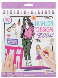 Fashion Design Stickerboek + Stencils
