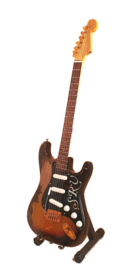 Miniatuurgitaar Stevie Ray Vaughan - stratocaster