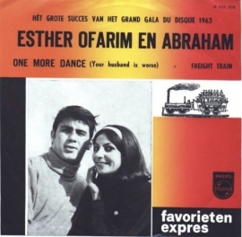 Esther Ofarim And Abraham - One More Dance (Your Husband Is Worse) - 2e hands 7" vinyl single-