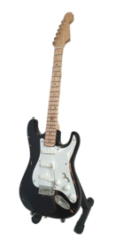 Miniatuurgitaar Eric Clapton - Stratocaster Blackie