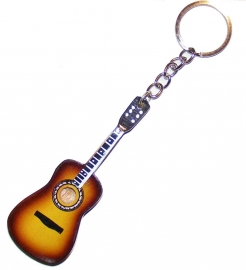 Sleutelhanger Gibson Acoustic -geel/oranje-