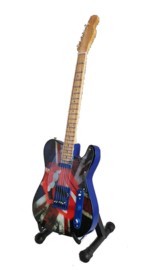 Miniatuurgitaar Rolling Stones -  Fender Telecaster tribute