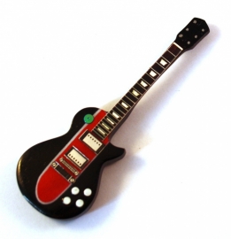 Gitaarminiatuur met magneet |   Les Paul Corvette - Slash (Guns 'n roses)