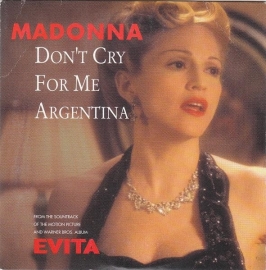 Madonna - Don`t Cry For Me Argentina | CD-single