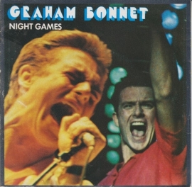 Graham Bonnet - Night Games  - 2e hands 7" vinyl single-