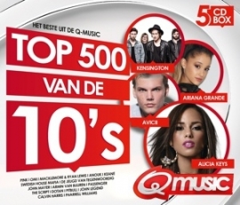 Various - Q-Music Top 500 van de 10's | 5CD