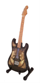 Miniatuurgitaar Pink Floyd  - Stratocaster `Division bell'