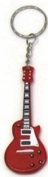 Sleutelhanger Gibson Les Paul -rood-